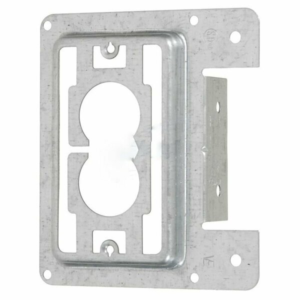 American Imaginations Wall Mount Galvanized Steel Low Voltage Mounting Plate AI-37142